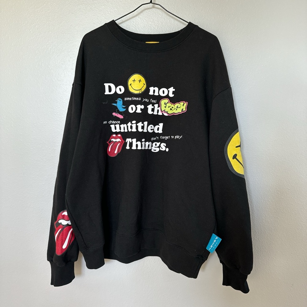 Neoity Oversized Streetwear Sweater